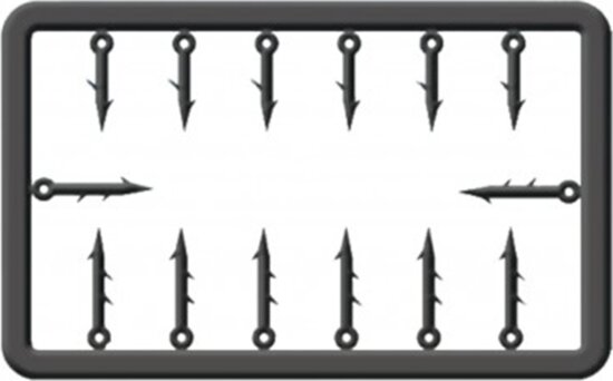 Cralusso Műanyag Csalitüske Készlet S (5-7mm)