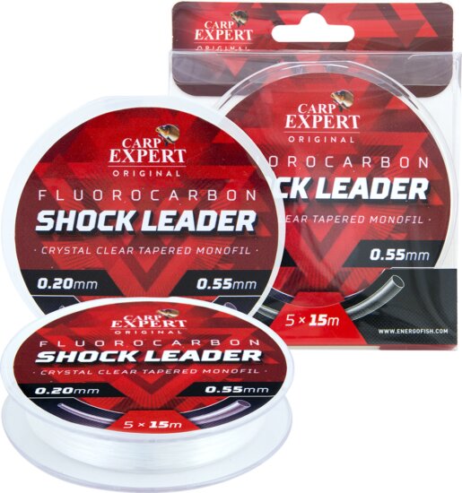 Carp Expert Fluorocarbon Shock Leader 0.20mm-0.55mm