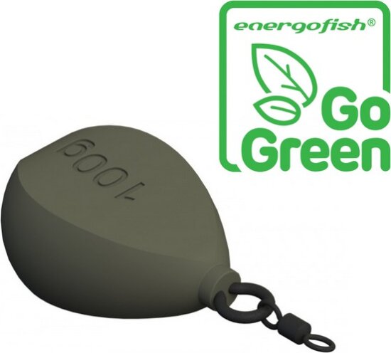 Carp Expert Flat Forgós Ólom 140g Szinezett Go Green