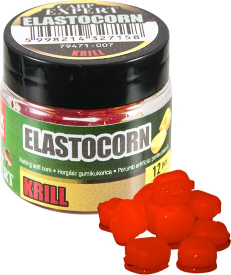Carp Expert Elastocorn Gumikukorica Normál Piros Krill
