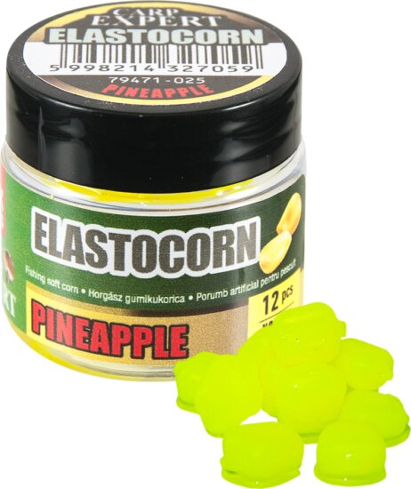 Carp Expert Elastocorn Gumikukorica Normál Fluo Sárga Ananász