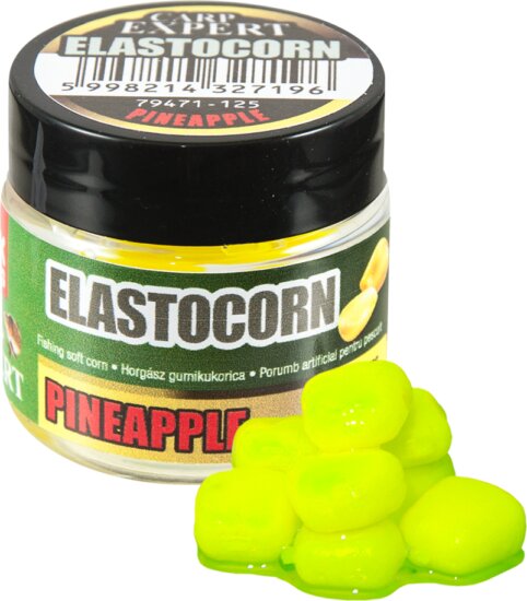 Carp Expert Elastocorn Gumikukorica Maxi Fluo Sárga Ananász