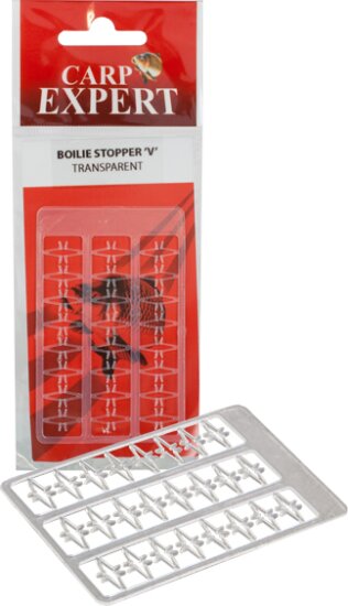 Carp Expert Bojli Stopper V Közepes Átlátszó