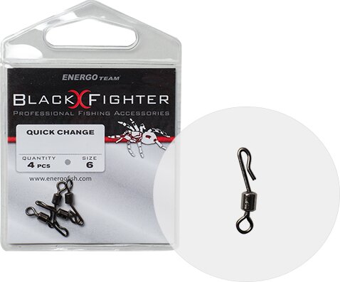 Black Fighter Kapocs Qucik Change 8 4db/cs