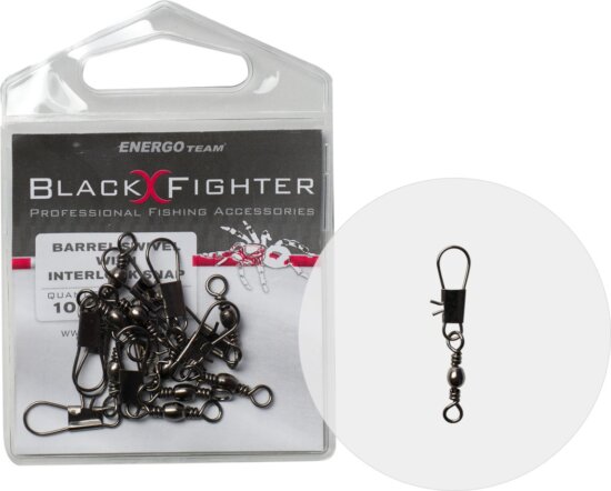 Black Fighter Forgó Kapocs 10-Es 10db/cs