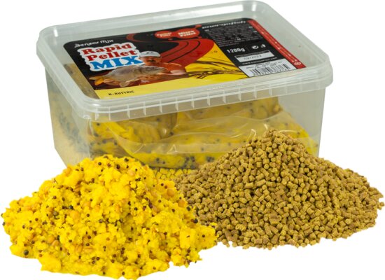Benzár Rapid Pellet Mix 1200g Vajsav