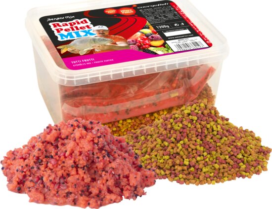 Benzár Rapid Pellet Mix 1200g Tutti Futti