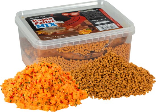 Benzár Rapid Pellet Mix 1200g Csoki-Narancs