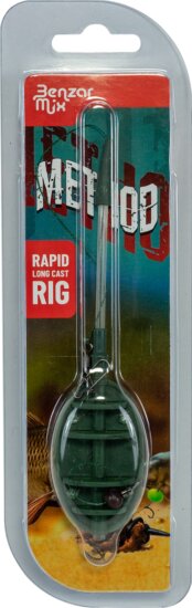 Benzár Rapid Longcast Szerelék 50g