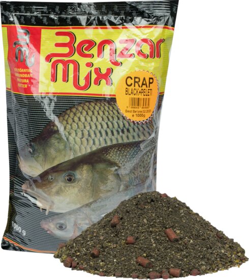 Benzár Mix Pontyos Pelletes Fekete 1kg