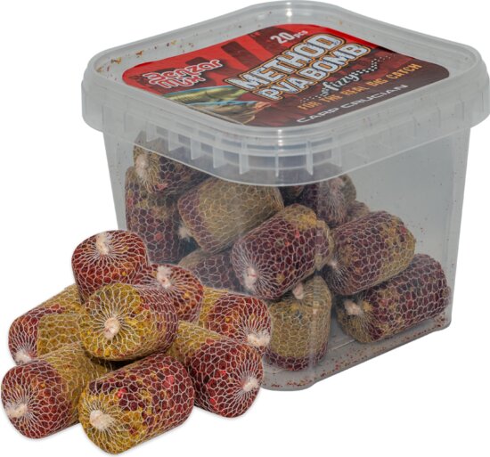 Benzár Mix Method Bomb PVA Ponty Karasz (Citrom-Narancs) Pezsgős Piros-Sárga