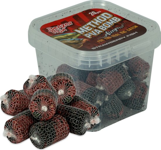 Benzár Mix Method Bomb PVA Epres Halas Pezsgős Piros-Fekete