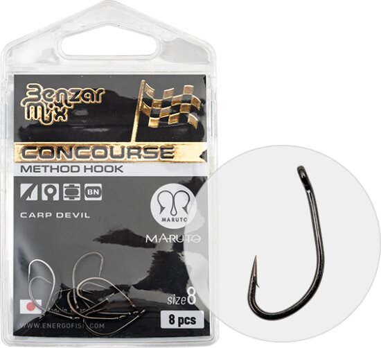 Benzár Concourse Method Carp Devil Horog 10 8db/cs