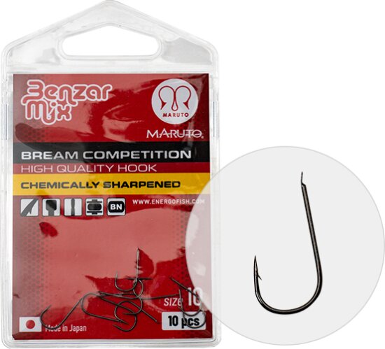 Benzár Bream Competition Horog 12 10db/cs