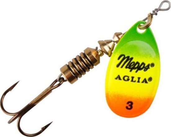 Mepps AGLIA FLUO, 5, TIGER / ARANY, 13g