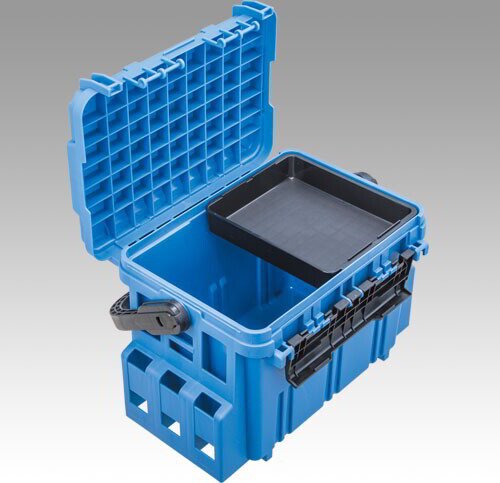 Meiho Bucket Mouth BM-5000 műanyag horgász láda kék