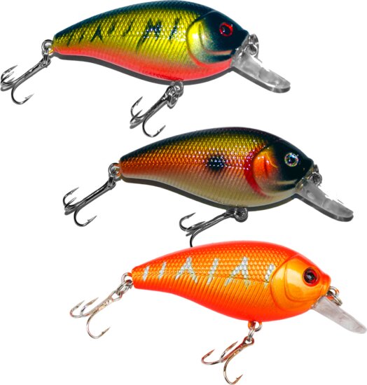 Frenetic Wobbler “Bomber", 6,5cm, 10g, NARANCS