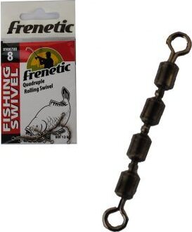 Frenetic quadruple rolling swivel