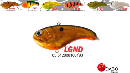 Frenetic FatFish, 81mm, 60g, TPE gumi, LGND