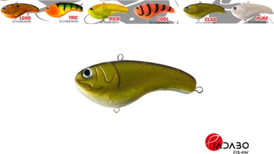 Frenetic FatFish, 81mm, 60g, TPE gumi, CLAS