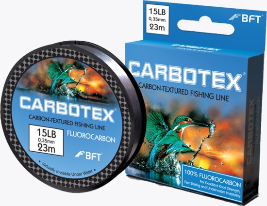 Carbotex Fluorocarbon 100% Előke zsinór, 0,45mm, 25lb