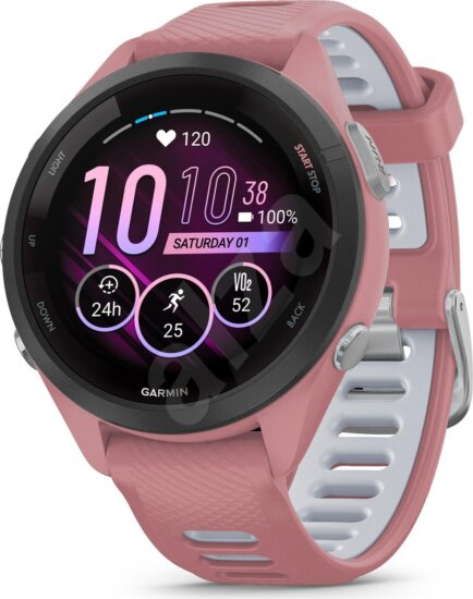 Garmin Forerunner 265S pink-homokkő