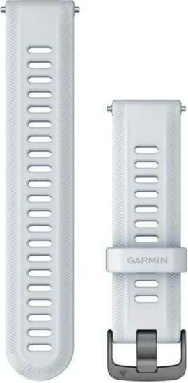 Garmin Óraszíj Forerunner 955 fehérkő, szürke csattal