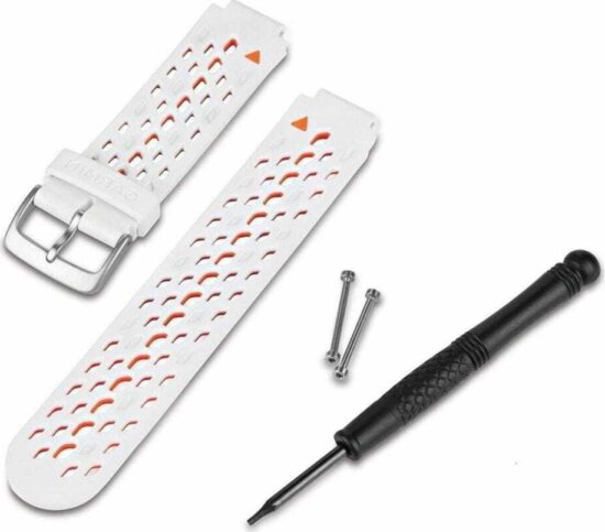 Garmin Óraszíj Forerunner 220/620 fehér/narancs