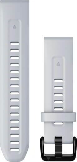 Garmin Óraszíj 20 mm fehérkő szilikon (QuickFit) (Fenix 7S)