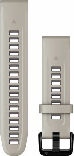 Garmin Óraszíj 20 mm világos homokkő/orchidea szilikon (QuickFit)