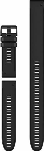 Garmin Óraszíj 26 mm fekete szilikon, fekete csat (QuickFit) Descent Mk2, 3részes
