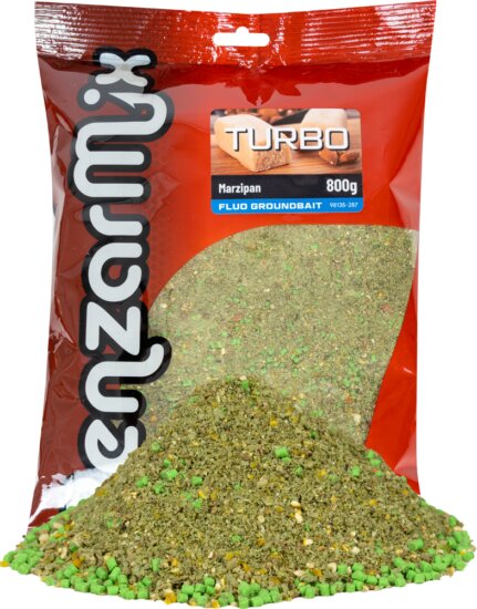 Benzár Fluo Turbo Groundbait Marcipán