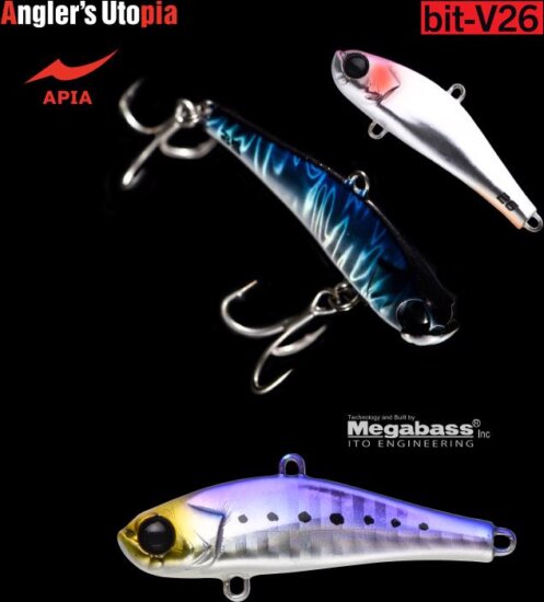 APIA Bit-V26 Blade 55mm 26g 18 Iwashi Glow Berry