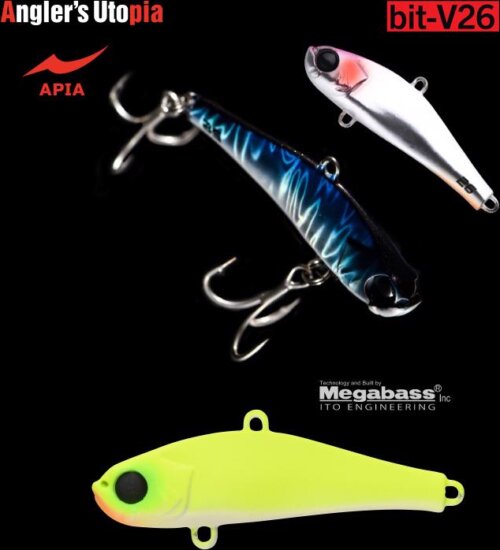 APIA Bit-V26 Blade 55mm 26g 17 Muraoka Chart