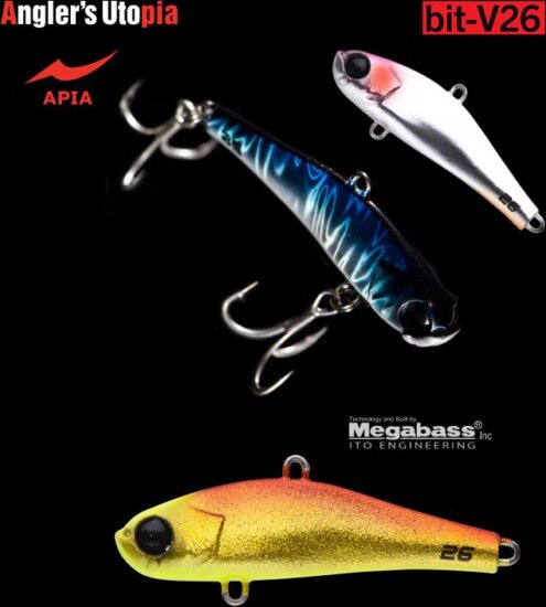 APIA Bit-V26 Blade 55mm 26g 15 Redgold Galaxy