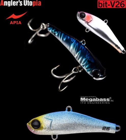 APIA Bit-V26 Blade 55mm 26g 12 Blue Dust