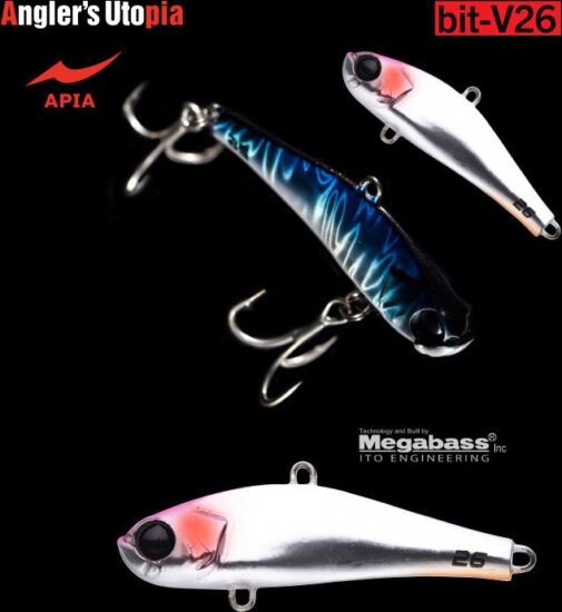 APIA Bit-V26 Blade 55mm 26g 03 Chrome