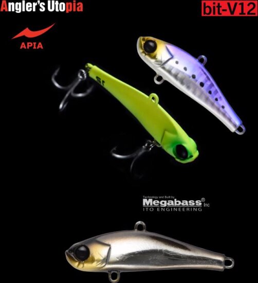 APIA Bit-V12 Blade 48mm 12g 18 Black Silver