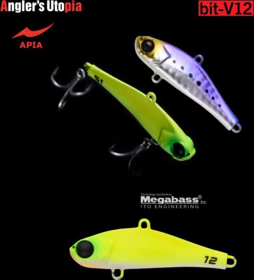 APIA Bit-V12 Blade 48mm 12g 11 Muraoka Chart