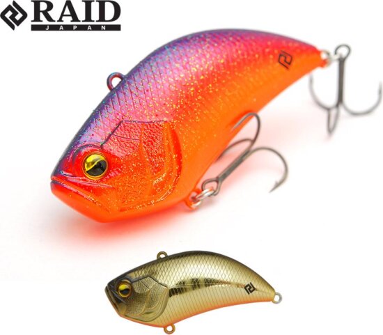 RAID JAPAN Level Vib B.i.g Wobbler 63mm 17g 005 Real Kinkuro