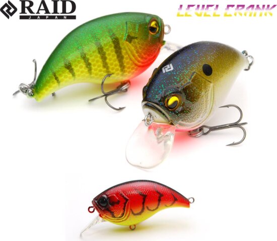 RAID JAPAN Level Crank Wobbler 51mm 10,5g