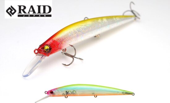 RAID JAPAN Level Minnow Plus Wobbler 125mm 14g