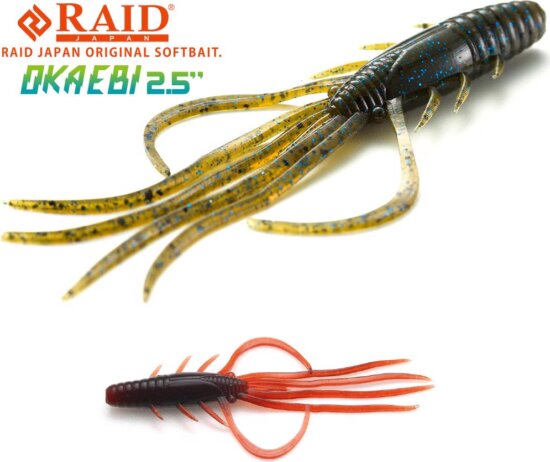 RAID JAPAN Oka Ebi Gumirák 2.5" 63mm 036 Scuppernong
