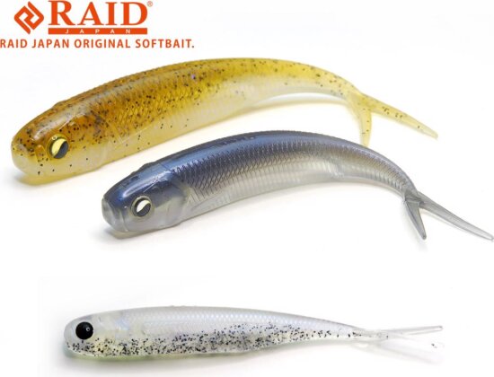 RAID JAPAN Fish Roller Gumihal 3" 89mm 074 Ice Killer