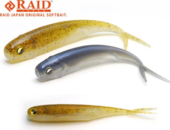 RAID JAPAN Fish Roller Gumihal 3" 89mm 064 Sand Fish