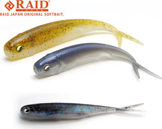 RAID JAPAN Fish Roller Gumihal 3" 89mm 063 Cosme Shad