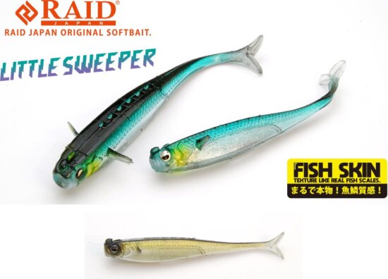 RAID JAPAN Little Sweeper Fish Skin Gumihal The Bait