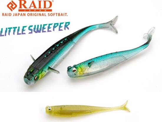 RAID JAPAN Little Sweeper Gumihal Stealth Fish