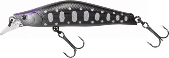 TIEMCO Luray 62S Wobbler 62mm 4.2g 010 Black Yamame Silver Mark