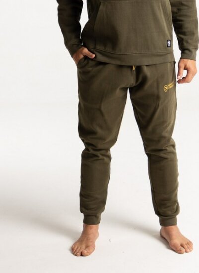 Adventer Cotton Sweatpants Melegítő Nadrág Khaki XXL